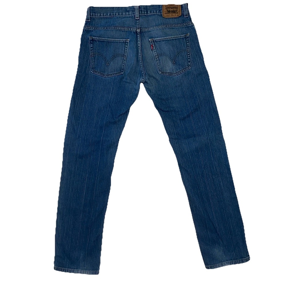 Y2K‎ Levi's 511 Skinny/Straight Jeans Medium Wash Size 30x30 2009 - Picture 2 of 5